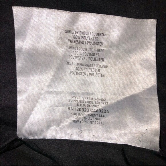 Spyder Nexus Mens Puffer Jacket Size Medium Dark Blue Navy Water-Resistant - Picture 11 of 11